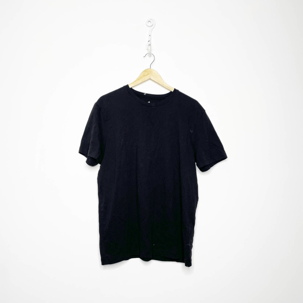 Peloton Short Sleeve T Shirt Black crewneck spellout logo Mens Large L